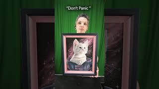 Day 21/ Cosmic Cat Painting/ Whimsical Art Reveal