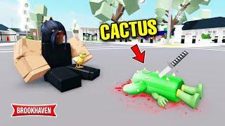 CACTUS ET SA DERNIÈRE BATAILLE ... !? ROBLOX - BROOKHAVEN