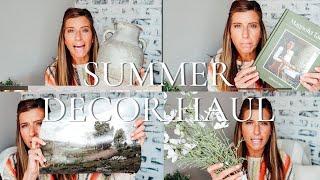 SUMMER HOME DECOR HAUL 2023 | INTENTIONAL AND AESTHETIC HOME DECORATING IDEAS