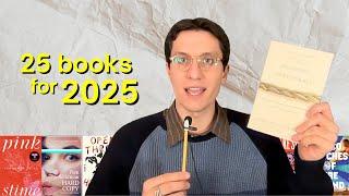 25 books to read in 2025 // queer novels, new releases, backlist fiction and more babyyyyy !!!