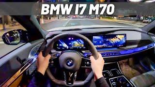 2024 BMW i7 | POV Night Drive