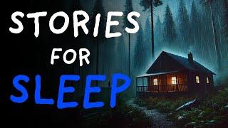 True Scary Stories Told to the Sound of Rain | Relax and Fall Asleep Quickly Vol. 48 l Black Screen