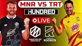 Manchester Originals vs Trent Rockets, 7th Match | MO vs TR 7th Match Live Score & Commentary 100B