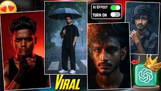 Instagram trending Rain photo Editing Chatgpt | Chatgpt Cinematic Photo Editing | Ai Photo Editing
