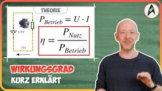 Wirkungsgrad erklärt (mit Beispiel) | Lerne Elektronik