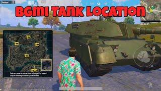 All TANK Location In Payload 3.0 Mode  - BGMI Tank Location || Again Gaming 