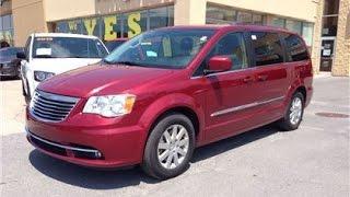 Used 2015 Chrysler Town & Country Touring Red For Sale | Kingston, Ontario