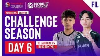  [FIL] AP Mobile Legends: Bang Bang | Snapdragon Mobile Challenge Season | Season 6 | Day 6