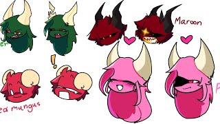 green,maroon,red mungus,pink Parasite ( watch until end video it have special think)