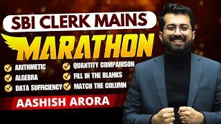 SBI Clerk Mains 2024 - Arithmetic MARATHON  || Important Types and Approach || Aashish Arora