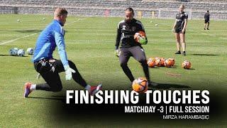 MATCHDAY -3 MLS Goalkeeper Training | Mirza Harambasic x Pro GK Academy | FINISHING TOUCHES