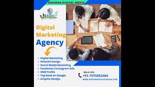 Digital Marketing Innovation and Expertise with Krishna Digital Media #digitalmarketingagency #seo