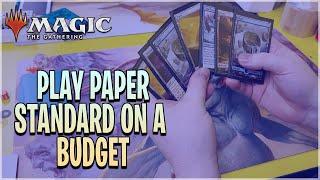 3 SUPER CHEAP DECKS | PLAY STANDARD ON A BUDGET IN PAPER | MTG Aftermath Standard