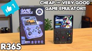 R36S Game Console Emulator - Short Review "TO GOOD FOR LOW PRICE!?"