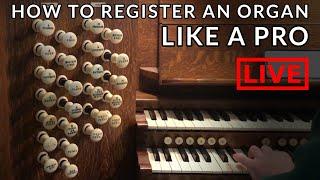  How To Register An Organ Like A Pro | A guide to ORGAN REGISTRATION