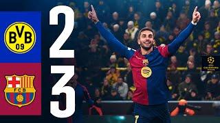 RESUMEN | BORUSSIA DORTMUND 2 vs 3 FC BARCELONA | UEFA LIGA DE CAMPEONES 24/25 