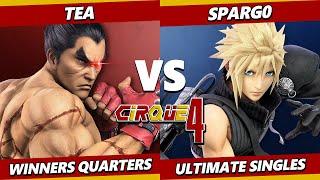 Cirque 4 - Tea (Kazuya) Vs. Spargo (Cloud) Smash Ultimate - SSBU