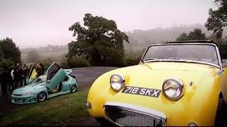 Classic vs New in the Hill Climb CHALLENGE | Top Gear