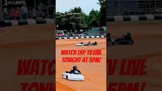 Watch LIVE at Liberty Raceway Park at 5pm! #racing  #gokart #shorts #ytshorts #youtubeshorts