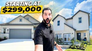 CHEAPEST New Construction Homes Just Outside Austin Texas! [Top Suburb Near Austin TX]