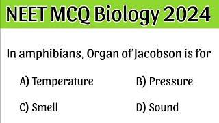 NEET MCQ Biology 2024 |PART: 03| | Neet Mcq Questions | | Neet 2024 |