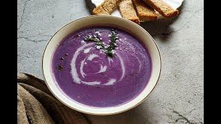 Red cabbage soup/ Purple cabbage soup