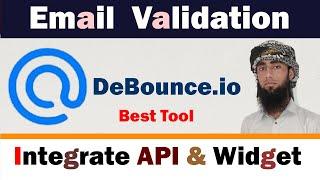 Best Email Validation Tool By DeBounce.io | Validate Emails And Download Clean List | Integrate API