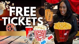 RUN! FREE MOVIE TICKETS! NO PURCHASE NECESSARY!