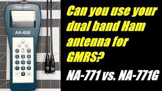 Can you use your dual band Ham antenna for GMRS too?