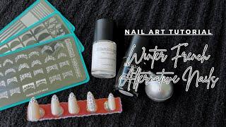 ️ Simple Winter French Nails BUT Make It Alternative!  | Maniology LIVE!