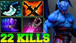 22 Kills Night Stalker !! Night Stalker Dota 2 Offlane Carry Build Pro Gameplay Guide 7.37