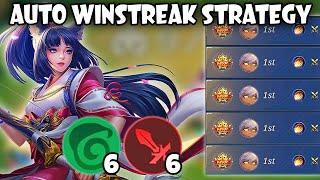 MIYA WEAPON MASTER X VALE SKILL 1 !! EASY WINSTREAK COMBO !! MAGIC CHESS MOBILE LEGENDS