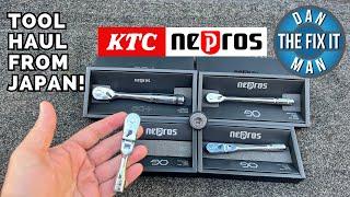 Tools From Japan!  Nepros Ratchet Haul From Japan!  World's Finest Tools! Newest Design! KTC NEPROS!