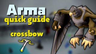 Armadyl Quick Guide - Basic Crossbow Setup | OSRS