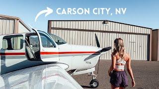 Pilot Vlog: flying my airplane to work, upgrades to debi, and the reno rodeo!