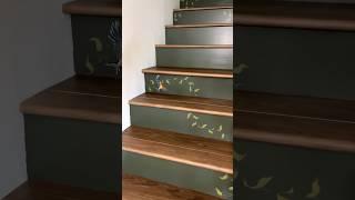 Much better than the white! #homeimprovement #stairs #homedecor #homerenovation