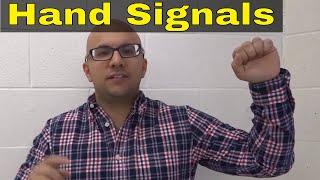 How To Use Hand Signals For A Driving Test