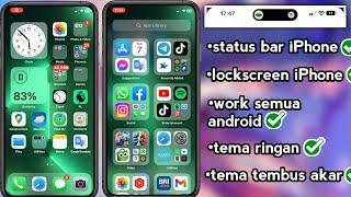 CARA UBAH OPPO VIVO REALME XIAOMI SAMSUNG INFINIX SEMUA ANDROID MENJADI FULL IPHONE 14 PRO MAX