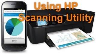 HP Deskjet Ink Advantage 3525 - Scanning A Document Using HP Scanning Utility - Preview