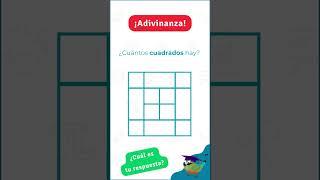 ¿Cuántos cuadros hay? #aprende. #cienciaeducativa #esmate