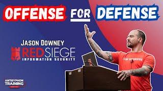 Offense for Defense w/ Jason Downey from Red Siege Information Security #cybersecurity #infosec