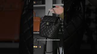  24S Black Caviar Quilted Urban Spirit Backpack LGHW$6,495.00 USD