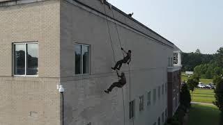 S.W.A.T. School Rappelling Training