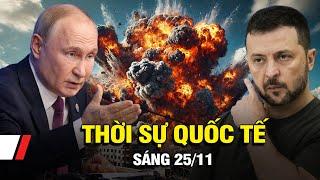 Thời Sự Quốc Tế 25/11: Tổng thống Ukraine muốn chấm dứt chiến tranh, Putin xóa nợ cho tân binh