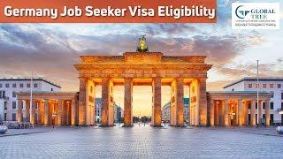 Germany Immigration | Germany Job Seeker Visa Eligibility - Global Tree.