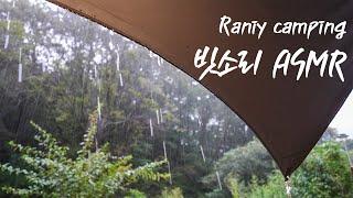 [244] Rainy Camping Collection | Listen When You Can't Sleep | ASMR