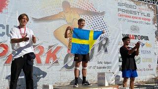 Elis Torhall - Parkour World Cup finals winning run!