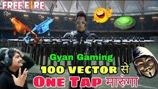 100 Vector से One Tap मारुंगा || Robot 2.0 Free Fire Comedy || Free Fire Dubbing Video