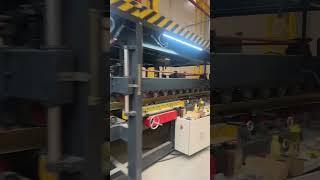 Roll Forming Machine for Sandwich Panel Production Line #rollformmachine