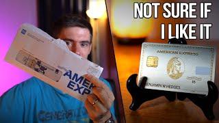 Unboxing the NEW Amex WHITE GOLD + My HONEST Opinion